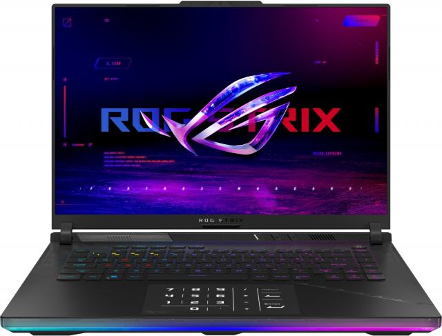 Лаптоп ASUS ROG Strix SCAR 16 2023 G634JY-NM001X, 16.0", WQXGA, Intel Core i9-13980HX (1.6/5.6GHz, 36M), RTX 4090 16GB GDDR6, 32 GB, 2 TB SSD, Windows 11 