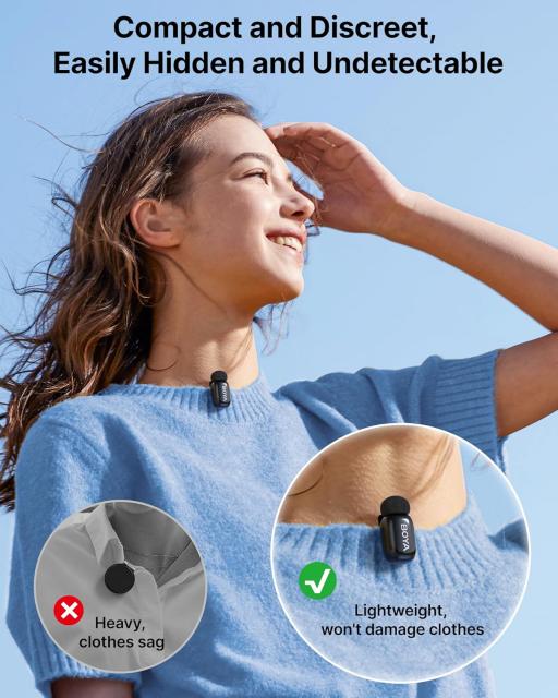 Безжична микрофонна система BOYA Mini 2-03 с Lightning 