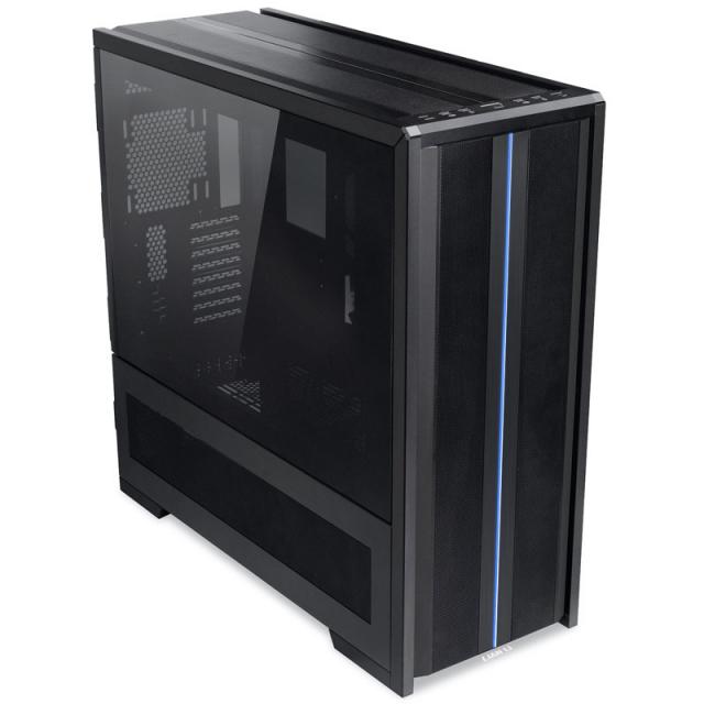 Case Lian Li V3000 PLUS Full-Tower, Tempered Glass, Black 