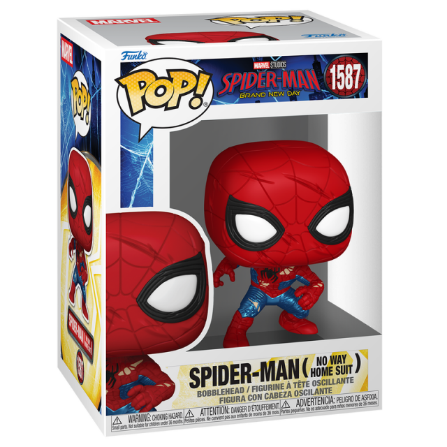 Фигурка Funko Pop! Marvel: Spider-Man Brand New Day Spider-Man (No Way Home Suit) #1587 