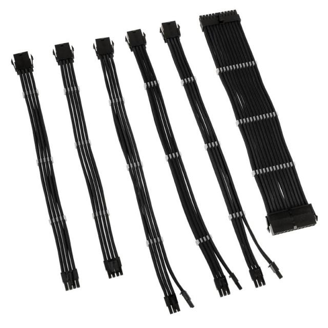 Sleeved Extension Cable Kit Kolink Core, Black 