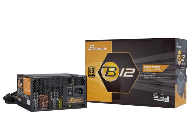 Power Supply Unit Seasonic B12-BC-750, 750W Bronze 85+ 