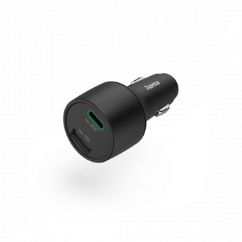 Car Charger (PD)/Qualcomm®, 32 Watt, HAMA-201690