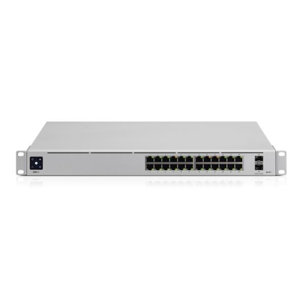 Суич Ubiquiti Networks UniFi USW-PRO-24, 24-портов Gigabit, Mонтаж в шкаф 