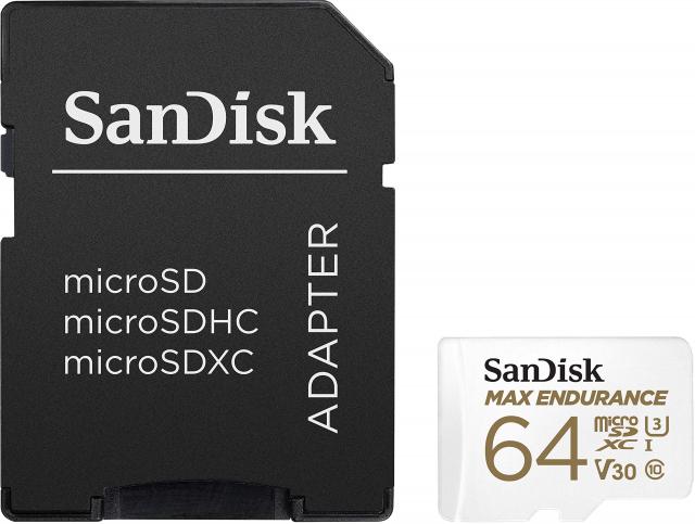 Карта памет SANDISK MAX Endurance SDXC UHS-I, U3, 64GB 