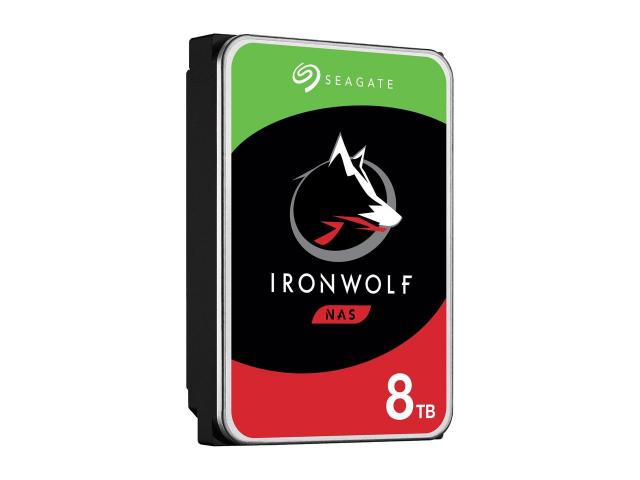 Хард диск SEAGATE IronWolf ST8000VN004, 8TB, 256MB Cache, SATA 6.0Gb/s 