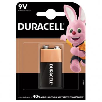 DURACELL Alkaline battery 6LF22 R22 9V  1pk блистер BASIC DURACELL