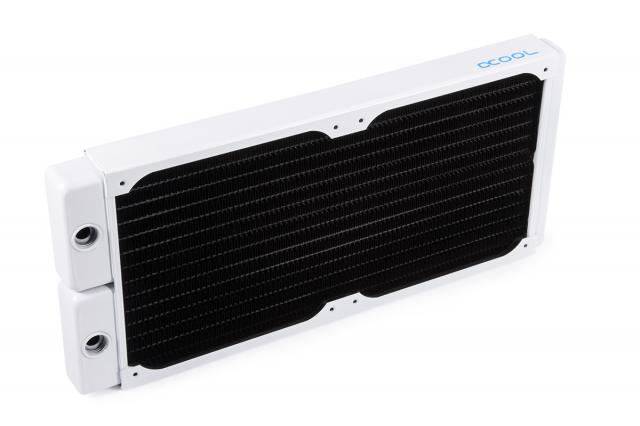 Alphacool NexXxoS ST30 Full Copper 280mm Radiator V.2 - White Special Edition 