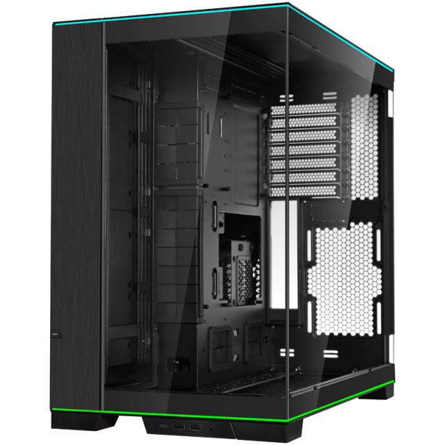 Case Lian Li PC-O11 Dynamic EVO RGB Mid-Tower, TG, Black 