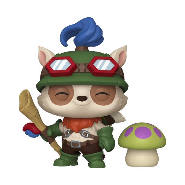 Фигурка Funko Pop! Games: League of Legends - Teemo with Mushroom #1138 