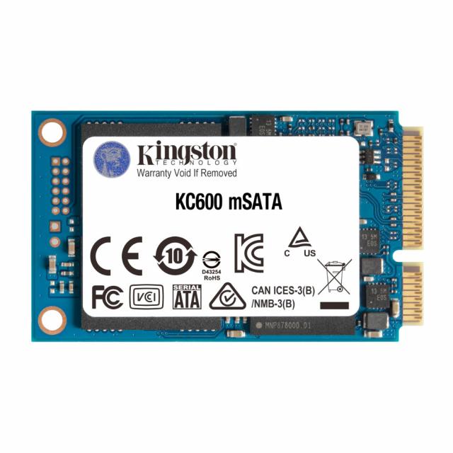 SSD KINGSTON KC600, 256GB, mSATA 