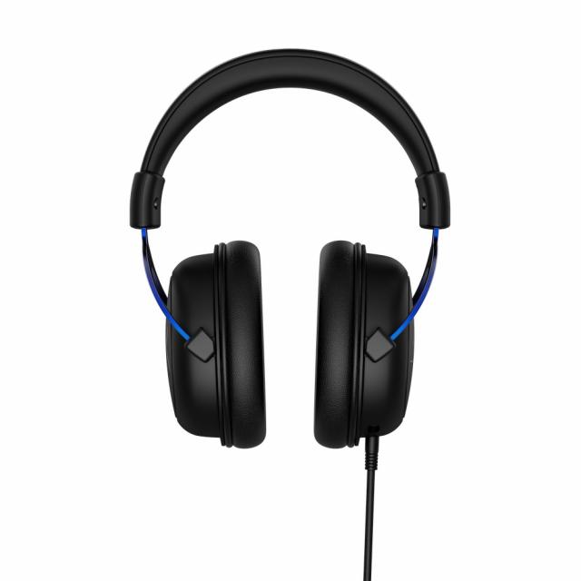 Геймърски слушалки HyperX Cloud Blue Playstation, Микрофон, Черно/Син 