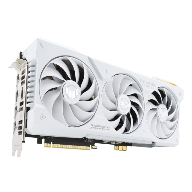 Видео карта ASUS TUF GAMING RTX 4070 TI SUPER BTF White 