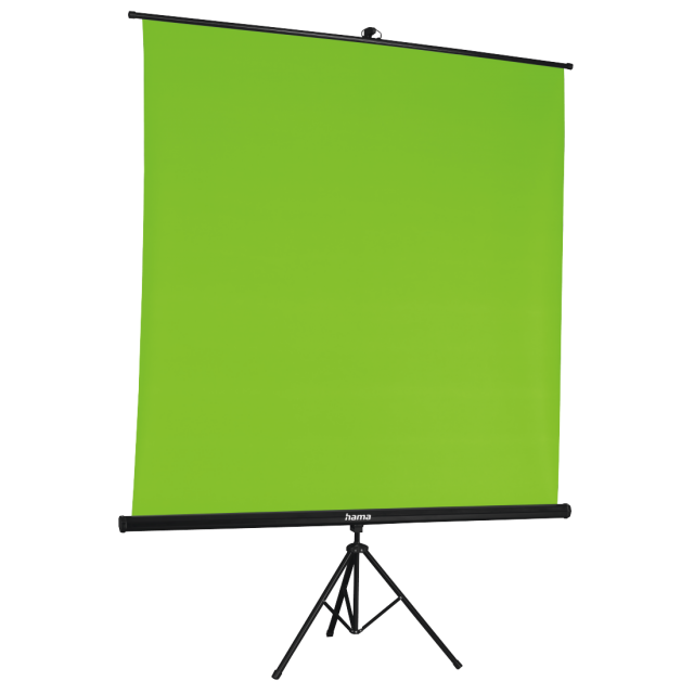 Hama Green Screen Background with Tripod, 180 x 180 cm, 2 in 1 