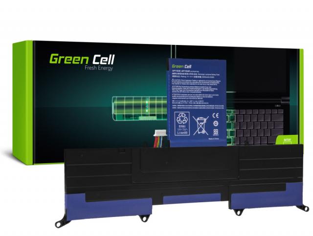 Батерия  за лаптоп GREEN CELL ACER ASPIRE S3  AP11D3F GREENCELL  LiPo, 11.1V, 3000mAh 