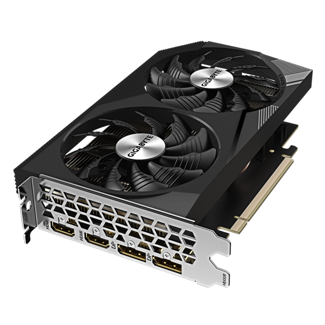 Видео карта GIGABYTE RTX 3050 WINDFORCE V2 OC 8GB GDDR6 