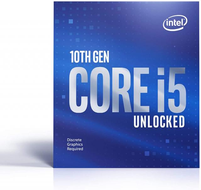 Процесор Intel Comet Lake-S Core I5-10600KF 6 cores 4.1Ghz (Up to 4.80Ghz) 12MB, 125W LGA1200, BOX 