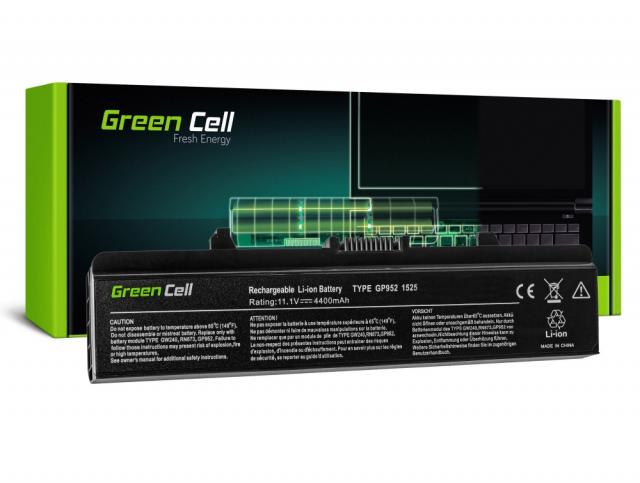 Laptop Battery for Dell Inspiron 1525 1526 1545 1546 PP29L PP41L / 11,1V 4400mAh GREEN CELL 