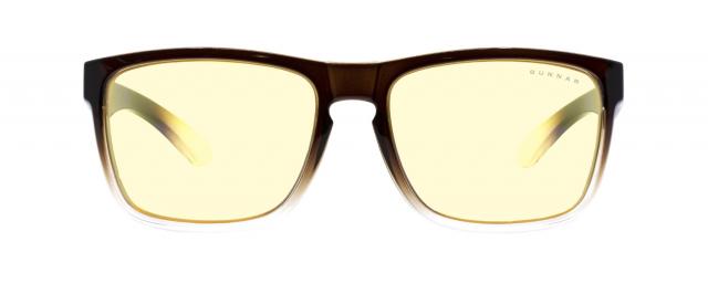 Компютърни  очила GUNNAR Intercept Latte Fade, Amber, Кафяв 