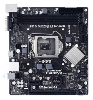 Motherboard BIOSTAR H61MHV3, Intel H61, sock. 1155, Ver 7.0