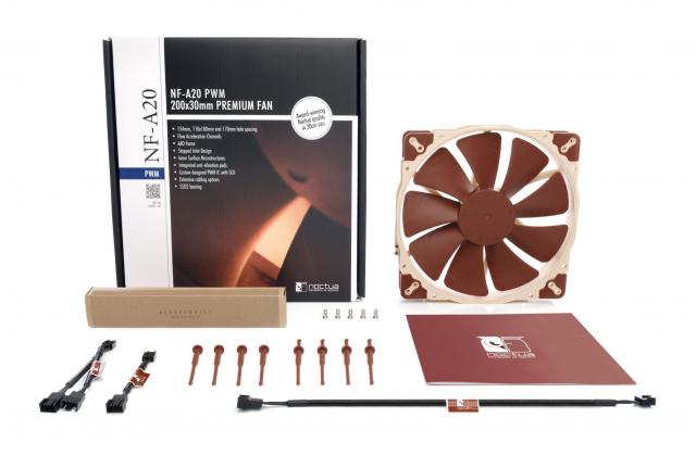 Вентилатор Noctua NF-A20 PWM 200x200x30mm 