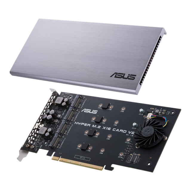 Карта ASUS Hyper M.2 x16 Card (PCIe 3.0) 