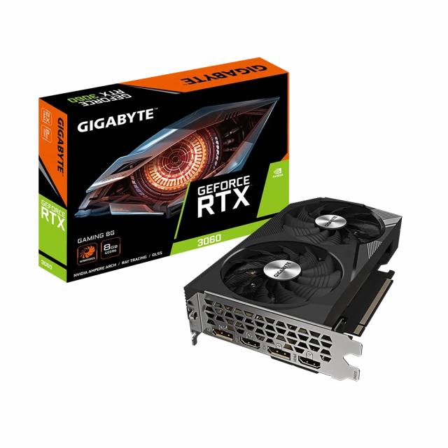 Видео карта GIGABYTE GeForce RTX 3060 GAMING OC 8GB GDDR6 