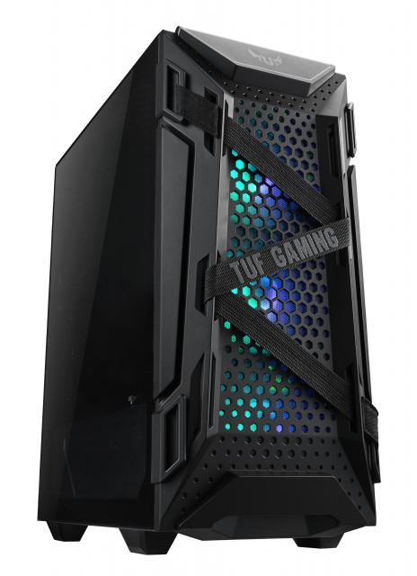 Кутия ASUS TUF Gaming GT301, Mid-Tower, Aura Sync ARGB, Черна 