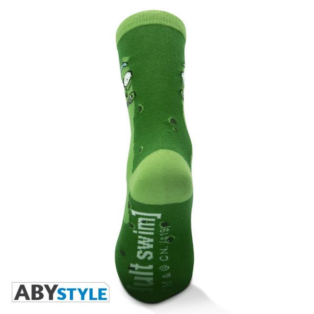 ABYSTYLE RICK AND MORTY Socks Pickle Rick 