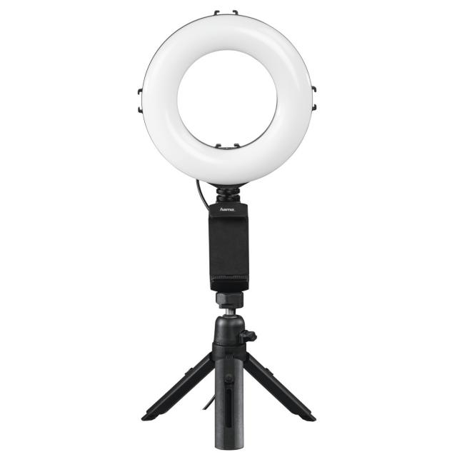 Hama "SpotLight Work Area 67" LED Ring Light, Set for Smartphone and Tablet 