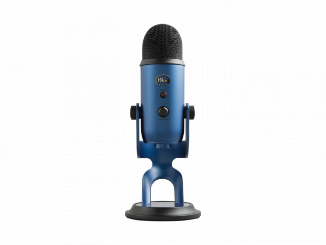 Настолен микрофон Logitech Blue YETI - Midnight Blue 