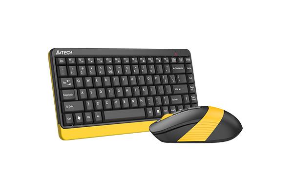 A4TECH FG1110  2.4G Compact Desktop Set, Bumblebee 