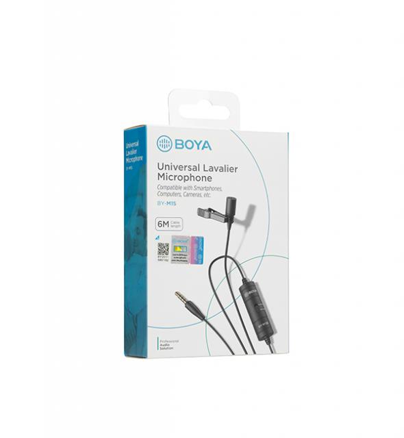 BOYA Lavalier Microphone BY-M1S 