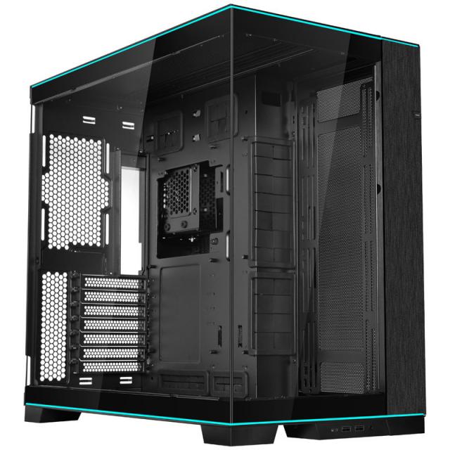 Case Lian Li PC-O11 Dynamic EVO RGB Mid-Tower, TG, Black 