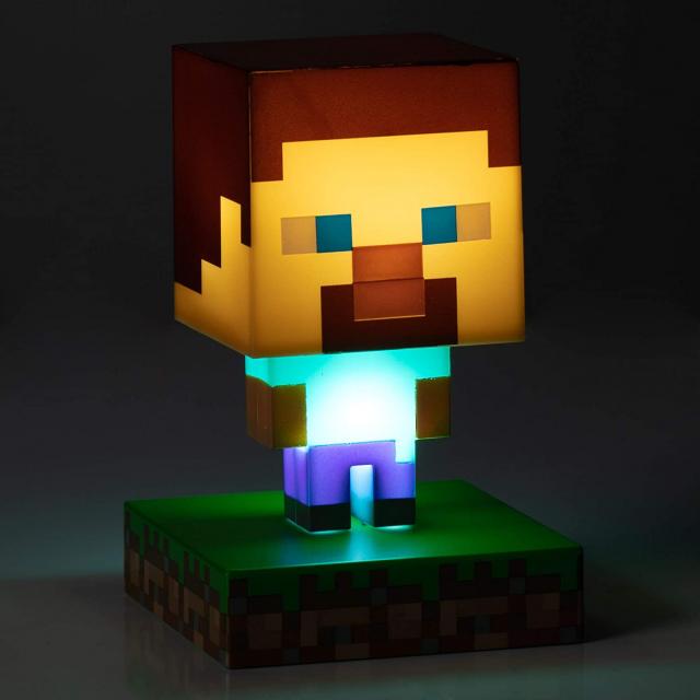 Статуетка Paladone Minecraft: Steve Icon Light BDP 