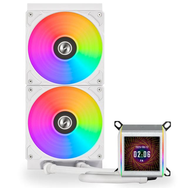 CPU AIO Cooler Lian Li GALAHAD II LCD 280 ARGB - White 