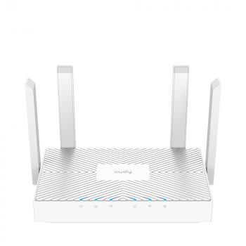 Безжичен рутер CUDY WR1300E, Двубандов AC1200, 300+867 Mbps, 3xGigabit