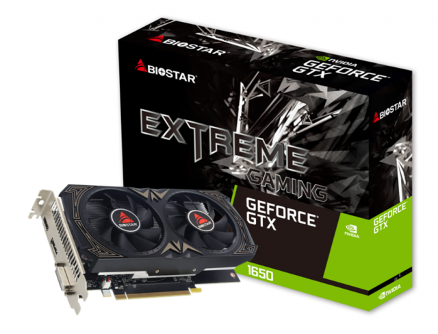 Graphic card BIOSTAR GeForce GTX1650 4GB, GDDR6 