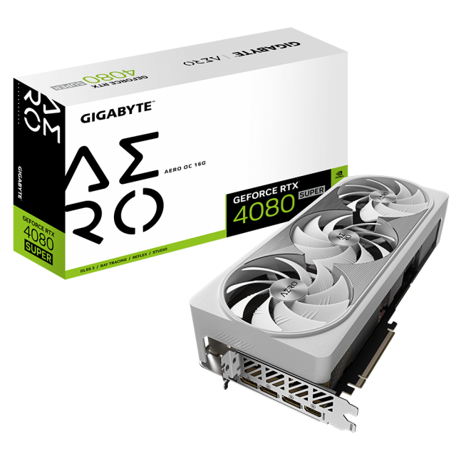 Graphic card GIGABYTE RTX 4080 SUPER AERO OC 16GB GDDR6X 