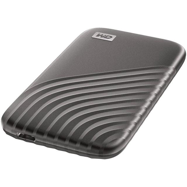 Външно SSD Western Digital My Passport, 1TB, 2.5", USB 3.2, Сив 