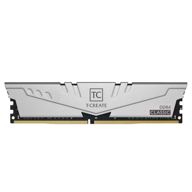 Memory Team Group T-Create Gray 16GB (2 x8GB) 3200MHz DDR4 CL22-22-22-52 1.2V 