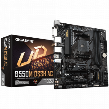 Motherboard GIGABYTE B550M DS3H AC Socket AM4