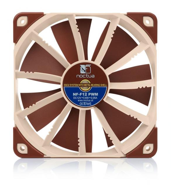 Вентилатор Noctua NF-F12 PWM, 4 pin, 120 mm 