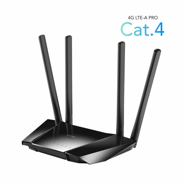 Wireless Router Cudy LT400, 4G LTE, 2.4GHz, 300 Mbps, 10/100 