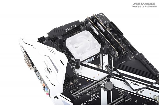 CPU Water Block Alphacool Eisblock XPX CPU - satin clear version 