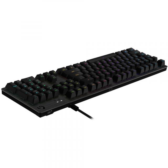 Геймърска механична клавиатура Logitech G512 Carbon GX Red Linear 