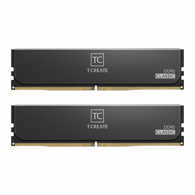 Memory Team Group T-Create Classic Black DDR5 32GB (2x16GB) 6000MHz CL48 - AMD Expo, Intel XMP 