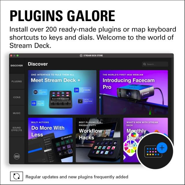 Контролер Elgato Stream Deck Plus 