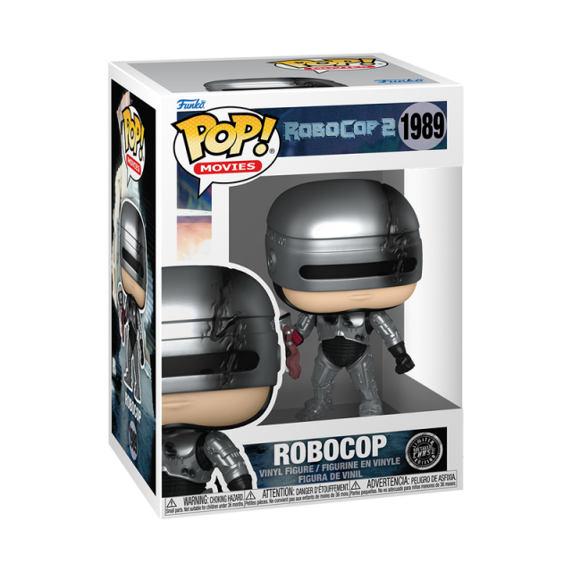 Фигурка Funko Pop! Movies: Robocop 2 - Robocop Metallic #1989 