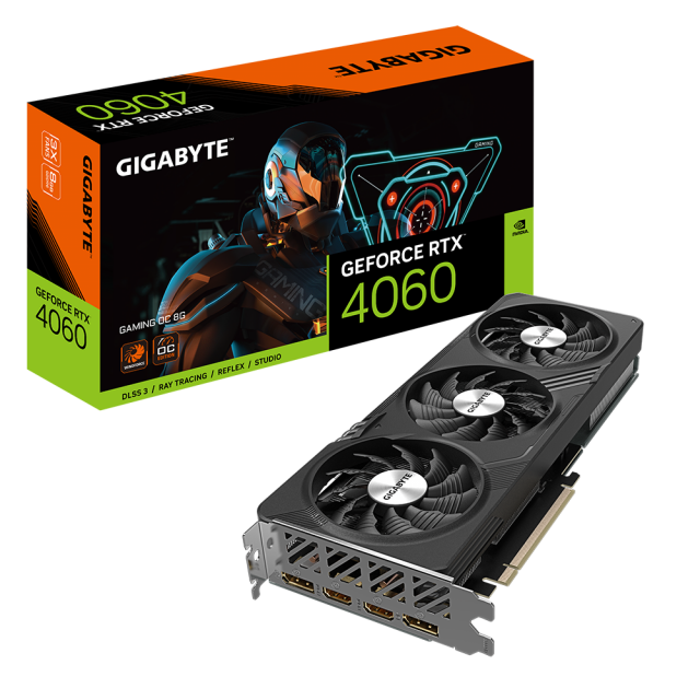 Graphic card GIGABYTE RTX 4060 GAMING OC 8GB GDDR6 